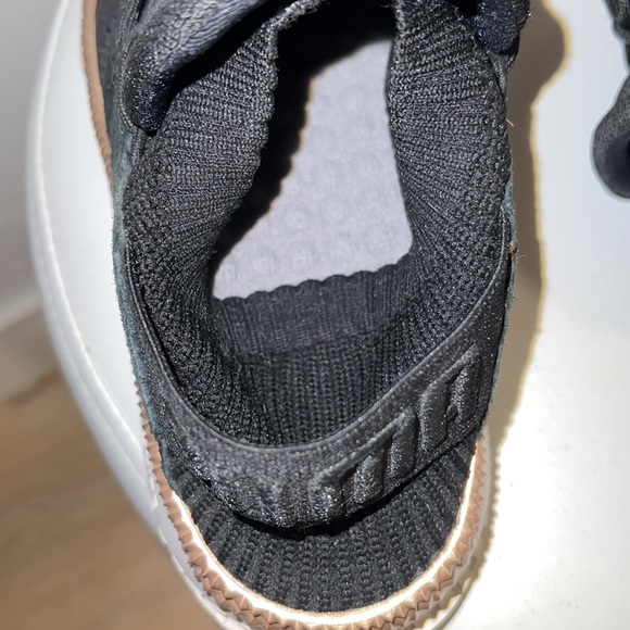 Puma Tsugi Shinsei Knit Trainer Sneakers Black Rose Gold US 8 - Picture 6 of 8